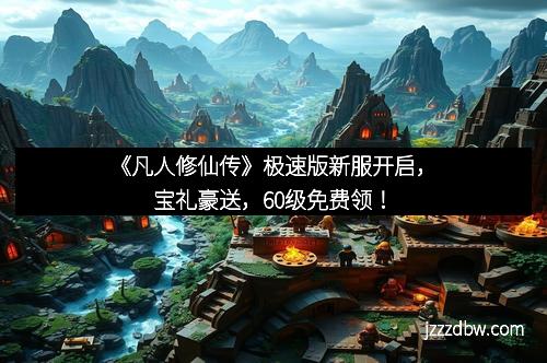 《凡人修仙传》极速版新服开启,宝礼豪送,60级免费领!